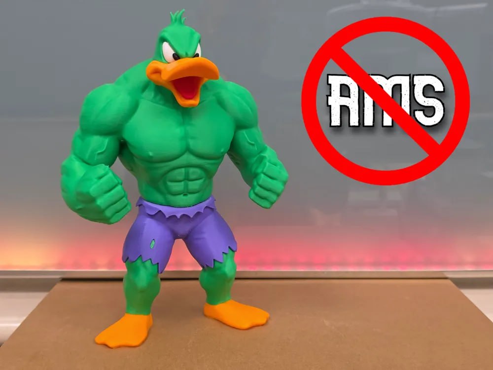 Pato Lucas Como Hulk