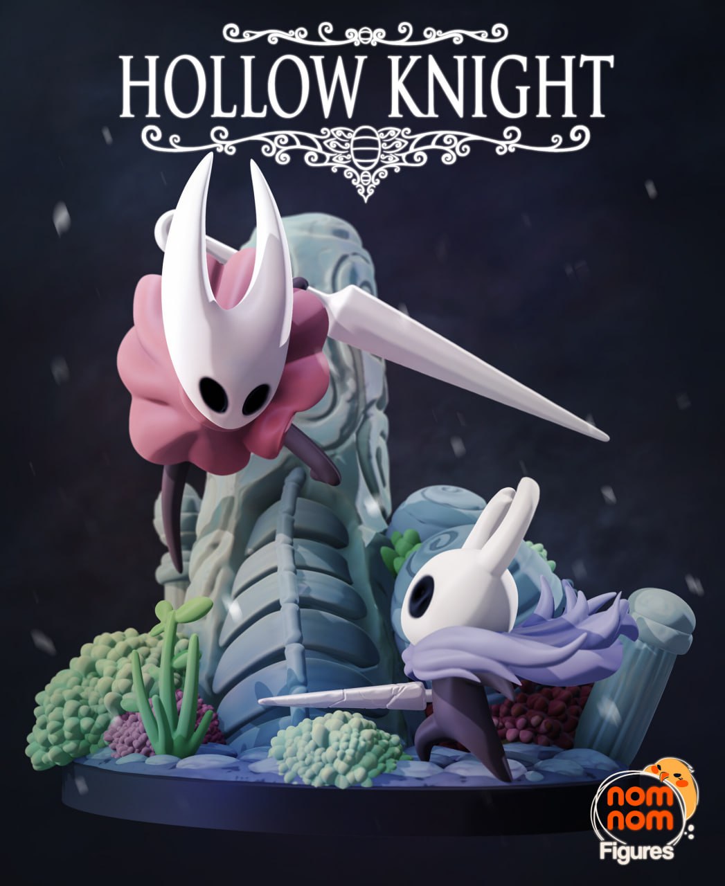 Knight And Hornet Hollow Knight