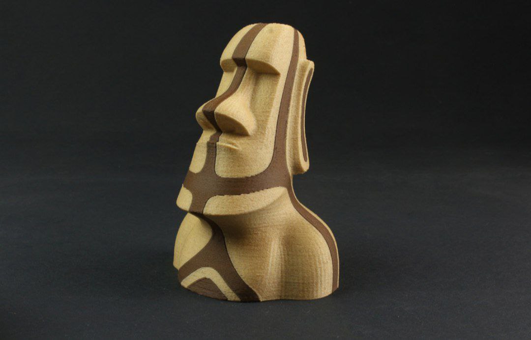 37129 Easter Island Moai - Dual Extrusion Style