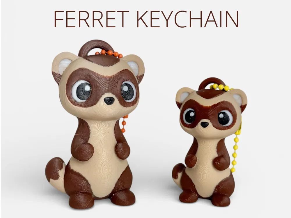 Ferret Keychain