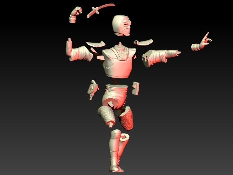 Sekai Ninja Sen Jiraya 3D CGTRADER (1)