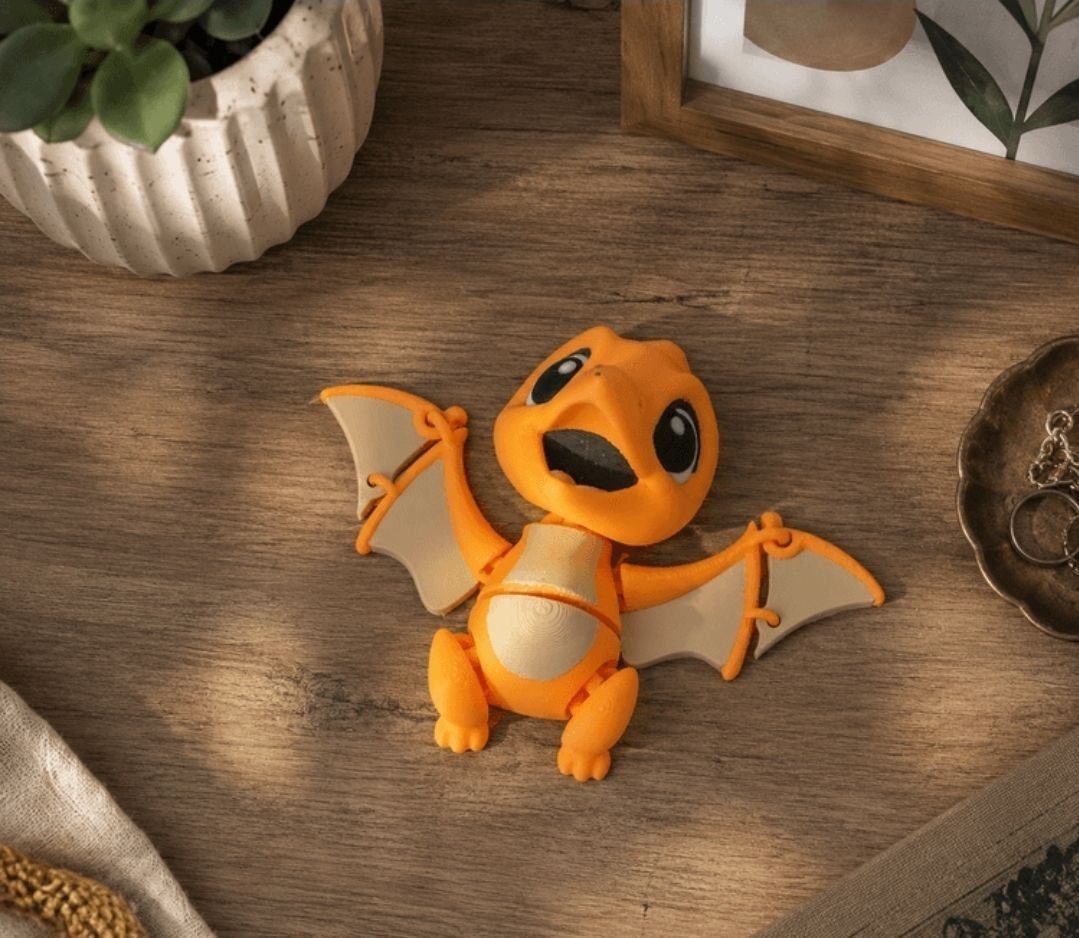 Baby Pterosaur Flexi Toy