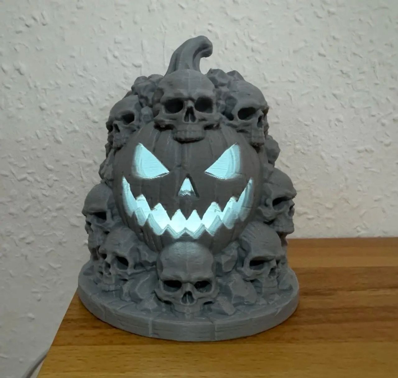 Skull Pumpkin LED