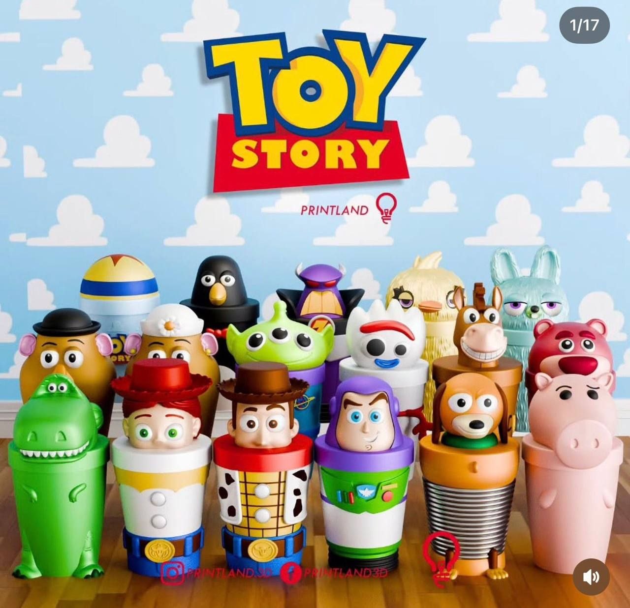 Vasos Toy Story