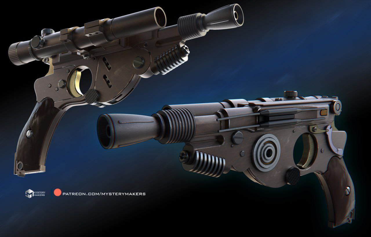 OLD REPUBLIC MANDALORIAN BLASTER
