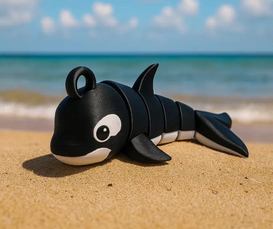 Articulated Toy Killer Whale