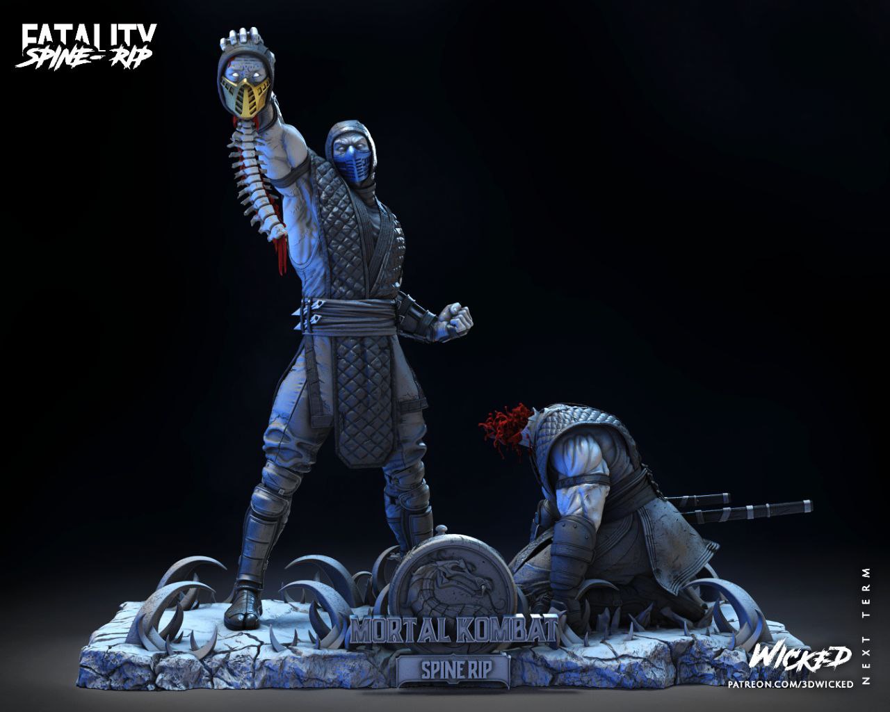 Mortal Kombat Big Diorama Base