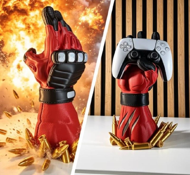 Universal Controller Stand - Inspired By Deadpool