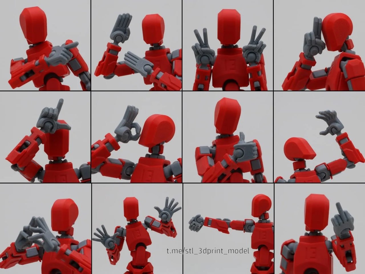 Dummy-13-Extra-Hand-Poses-Model Files