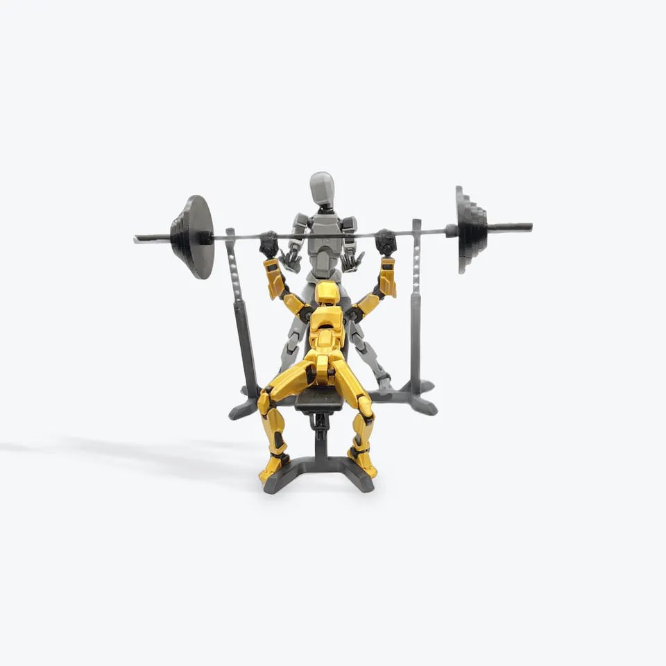 Show Off Your Pr With Dummy 13 Scale Sized Olympic Barbell Set V