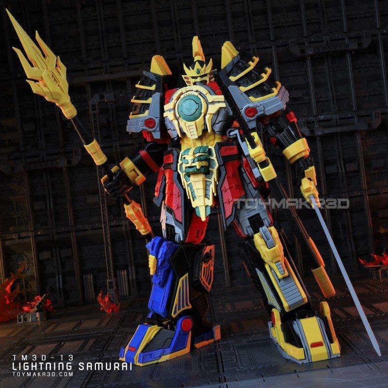ToyMakr 3D - Lightning Samurai