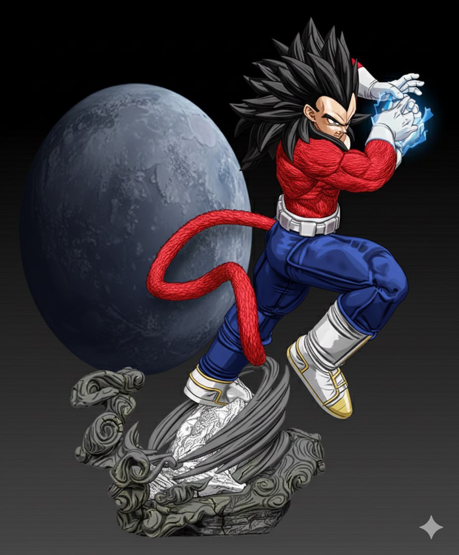 Vegeta SSJ4 MOD Animetall
