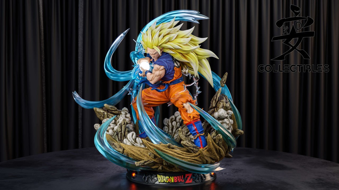 SSJ3 Goku Kamehameha – 3D Print Model