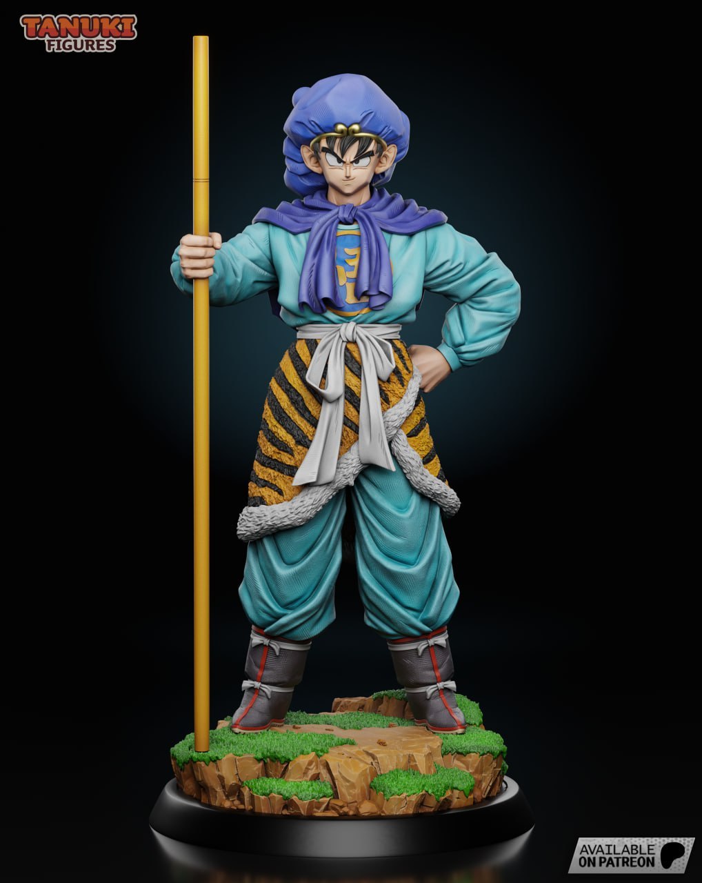 Tanuki FiguresGoku Saiyuki T Me MOXOMOR Aka