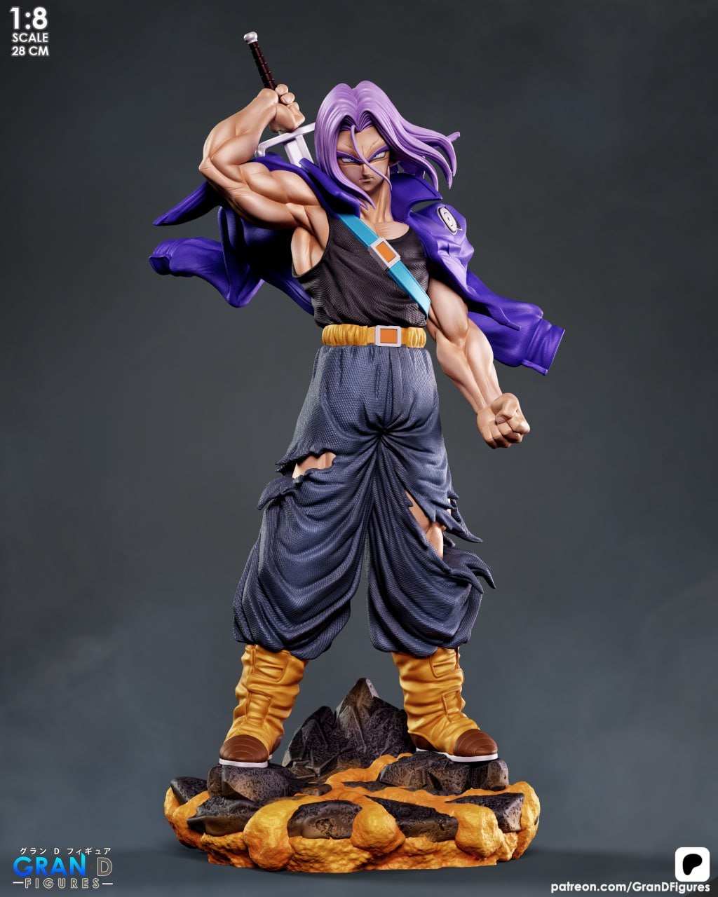 Gran D Figures - Trunks Max Ru MOXOMOR Aka