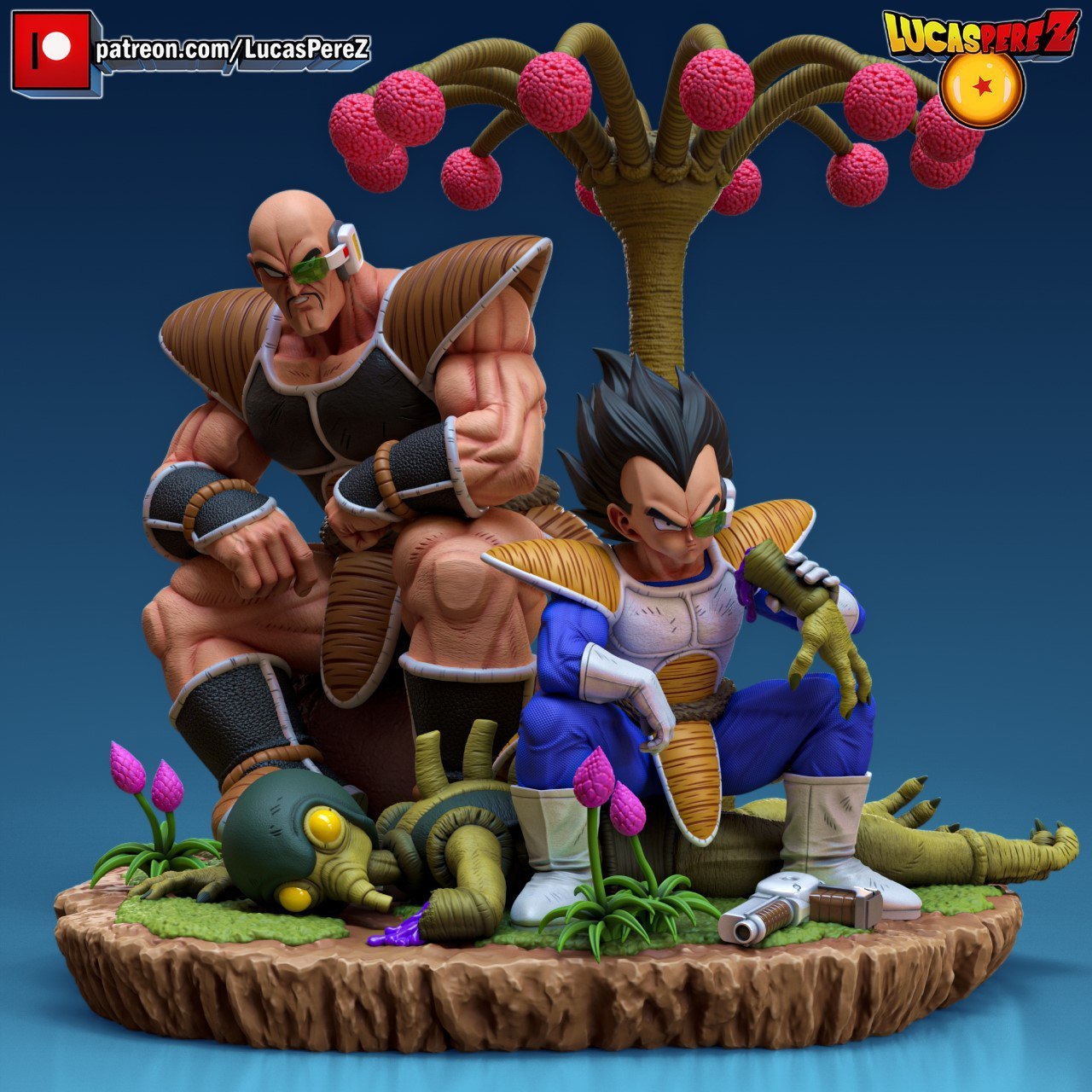 VEGETA AND NAPPA -