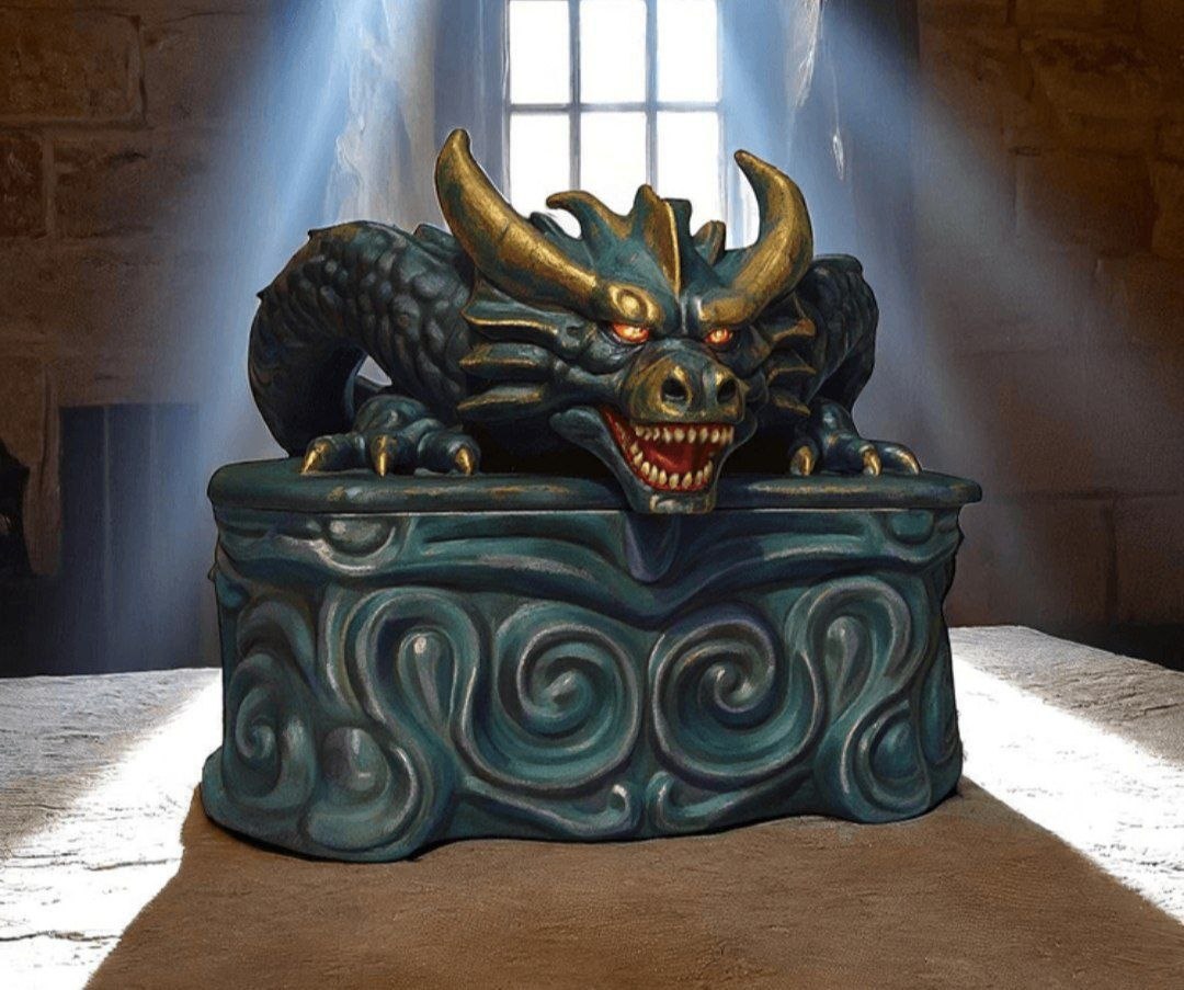 Stormcoil Dragon Vault – Jewelry Box