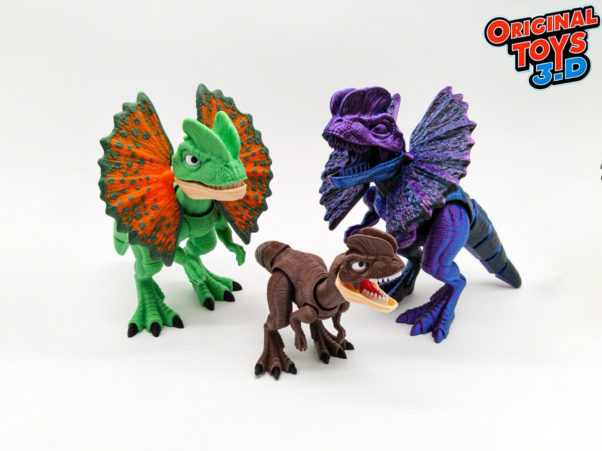 Original Toys 3D Dilophosaurus Flexi