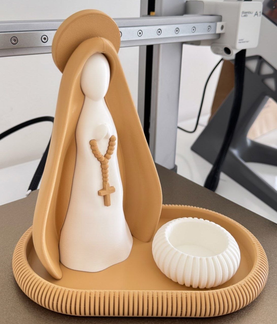 Kit Nossa Senhora Com Placa Completo
