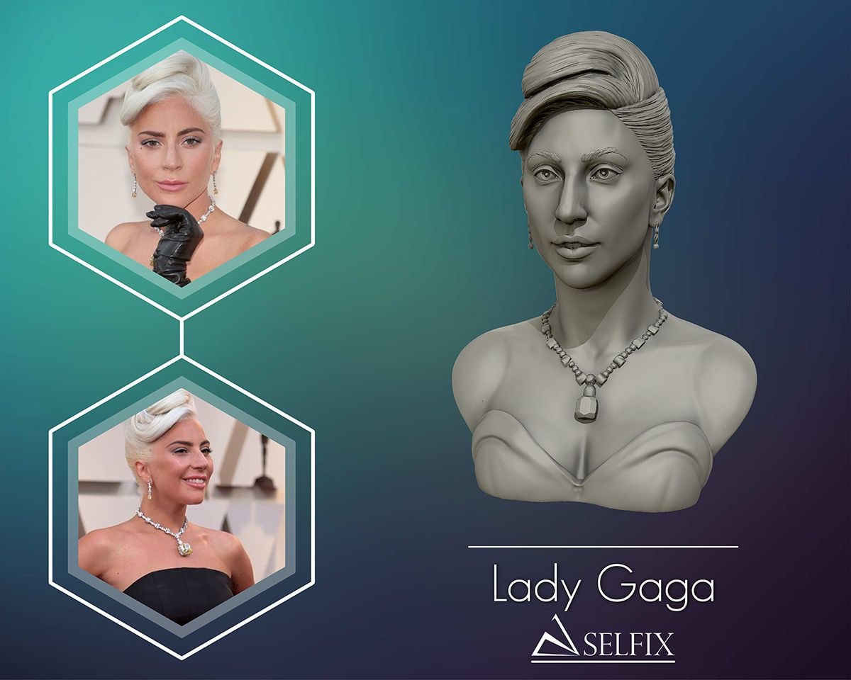 Lady Gaga Bust