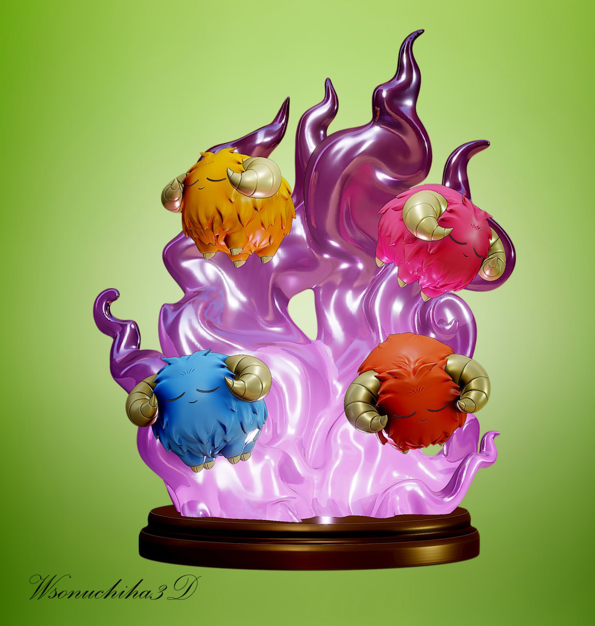 Scapegoat Figure - Yugioh T Me MOXOMOR Aka