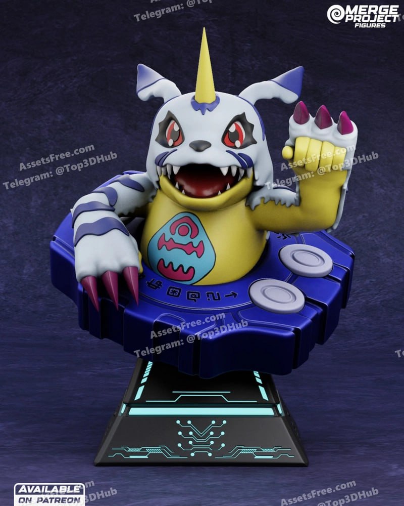Digimon - Gabumon - Merge Project