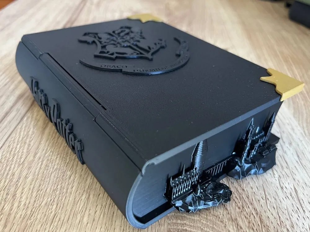 Caja-Libro Harry Potter Hogwarts