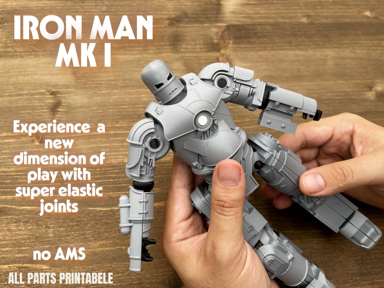 IRON MAN BODY PARTS - Nozzle 04 Stls