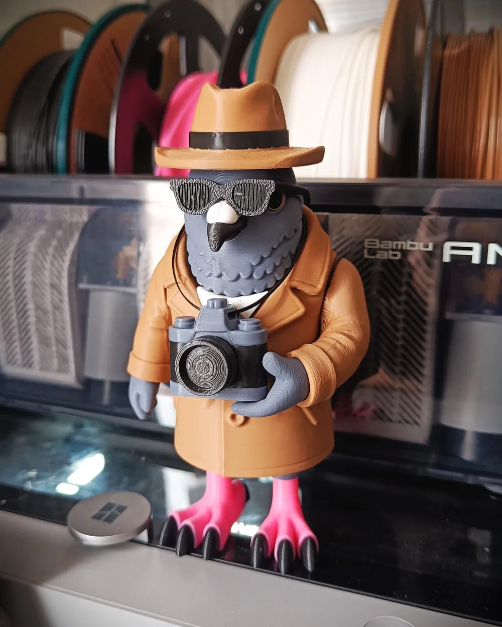 Spioniro Golubiro Articulated Toy Stls