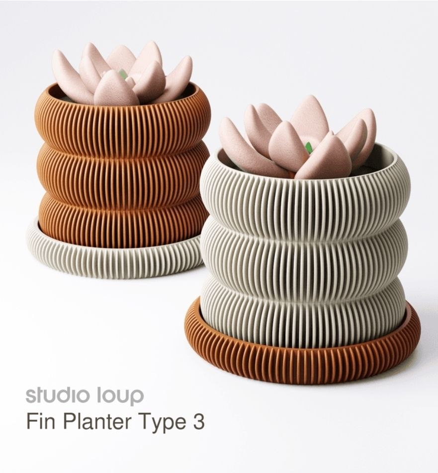 Fin Planter Type 3