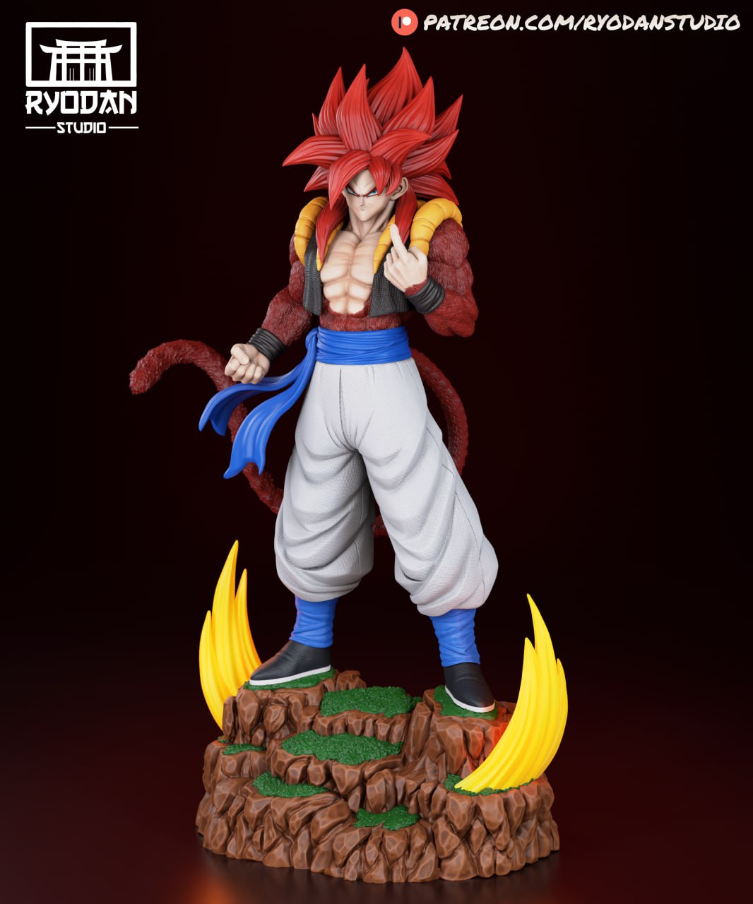 Gogeta SSJ4 - Ryodan Studio (Premium Tier)