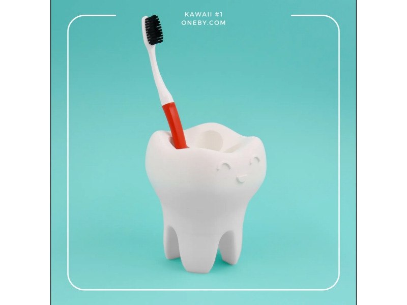 Kawaii Toothbrush Holder