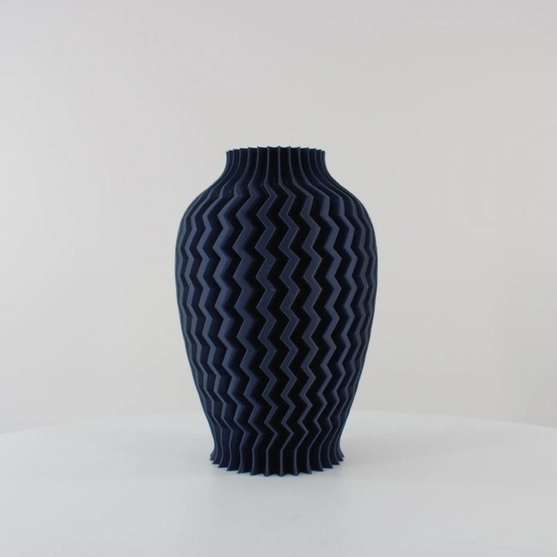 Textured Vase - ZigZag (Vase Mode)