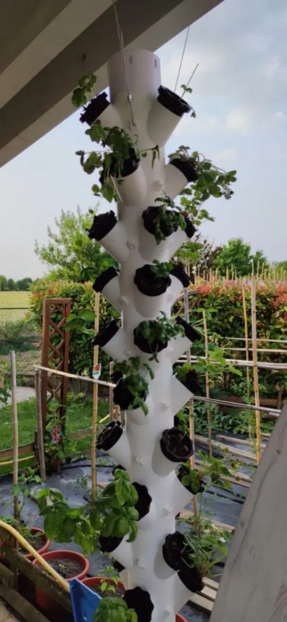 Modular Hydroponic Tower Garden