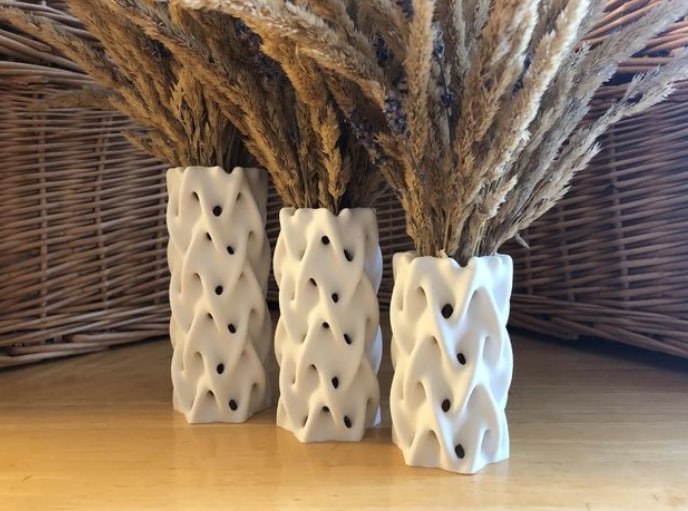 Braided Grass Vase Small