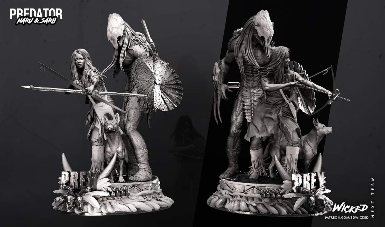 WICKED - Predator Statue 440mm (Non Supported)