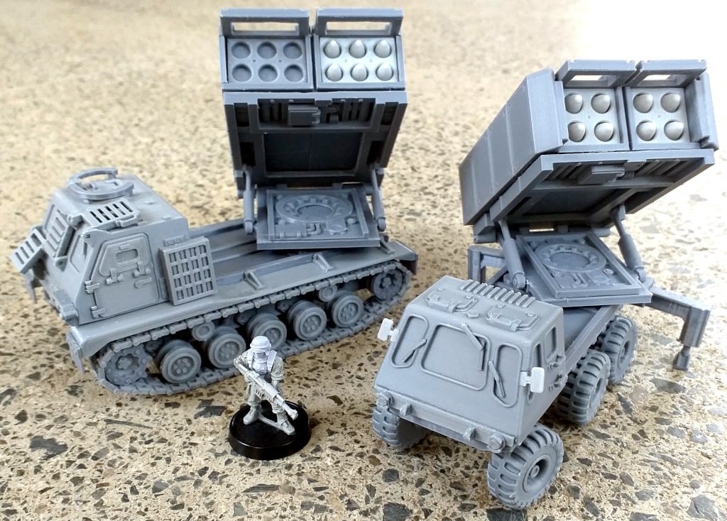 Tabletop Terrain 2020-12 - SciFi Missile Launcher Deck