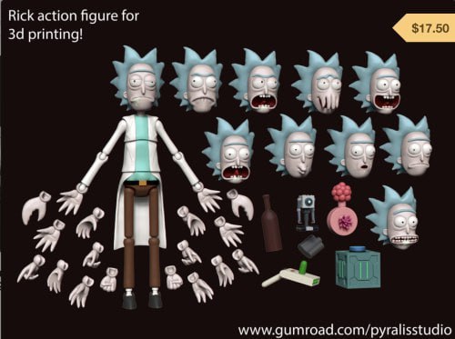 Rick Action Figure