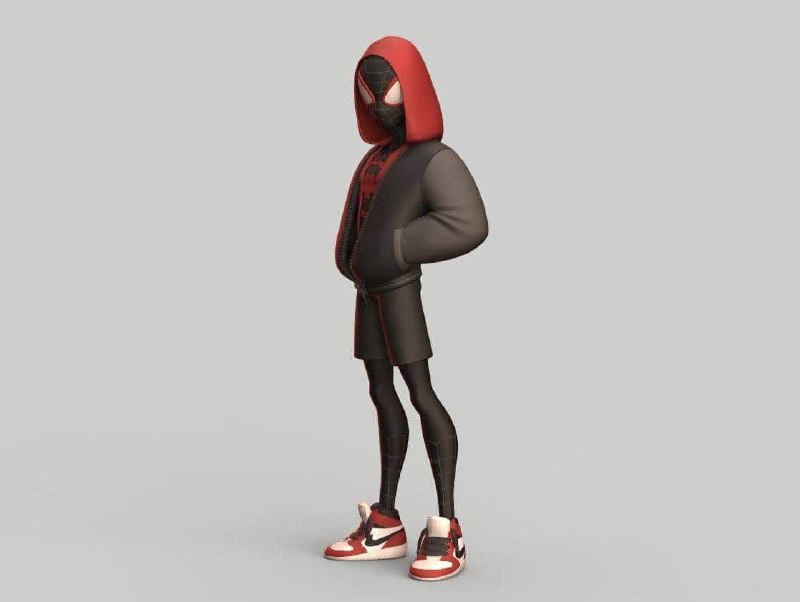 Miles Morales Toon Spidey Split Keyed DS
