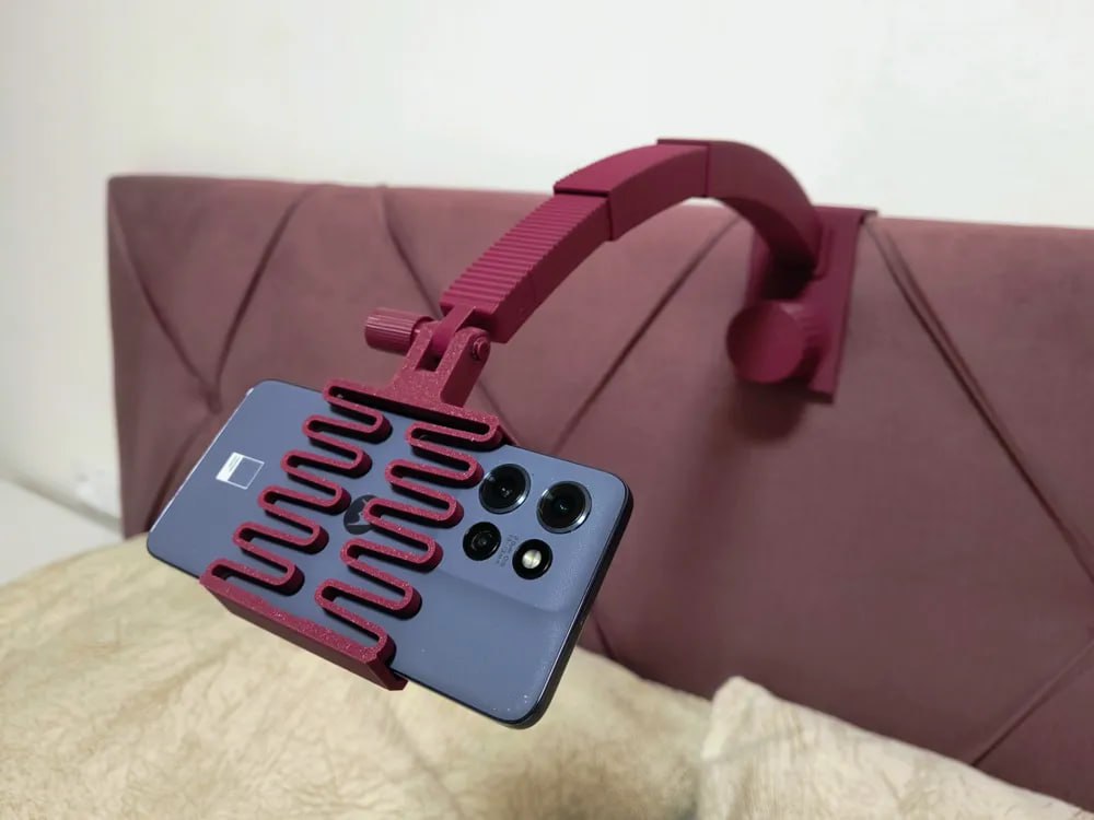 Retractable Mobile Holder For Your Bed-Time