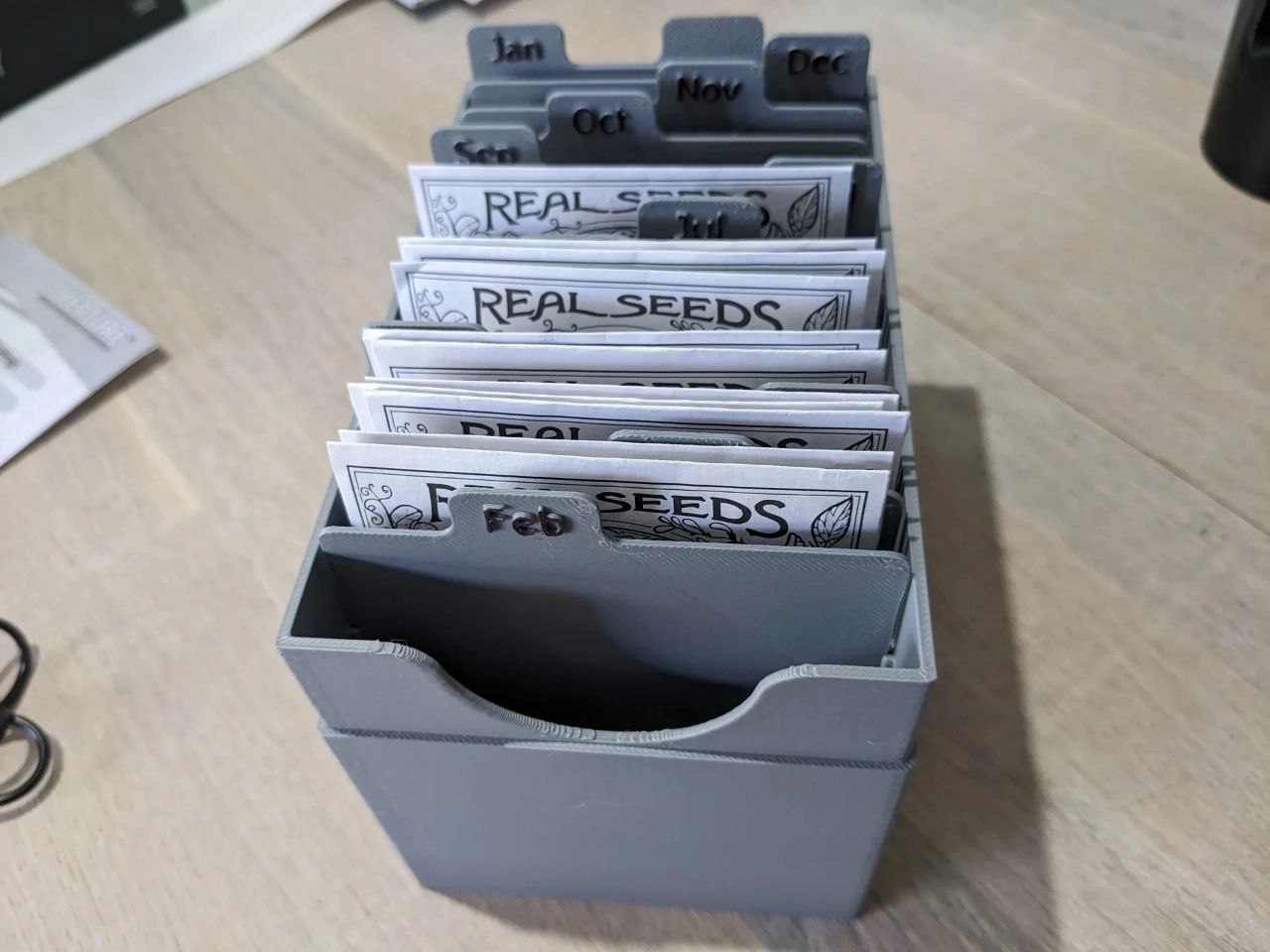 Box For Storing Seeds
