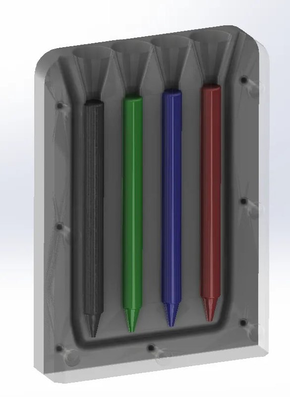 Crayon-Recyclingmaking-Mold-Model Files
