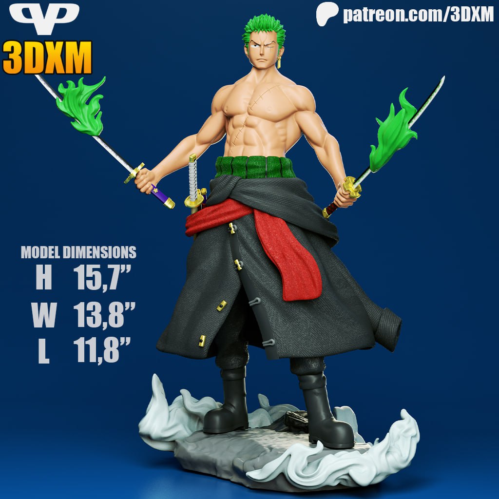 3DXM - Roronoa Zoro