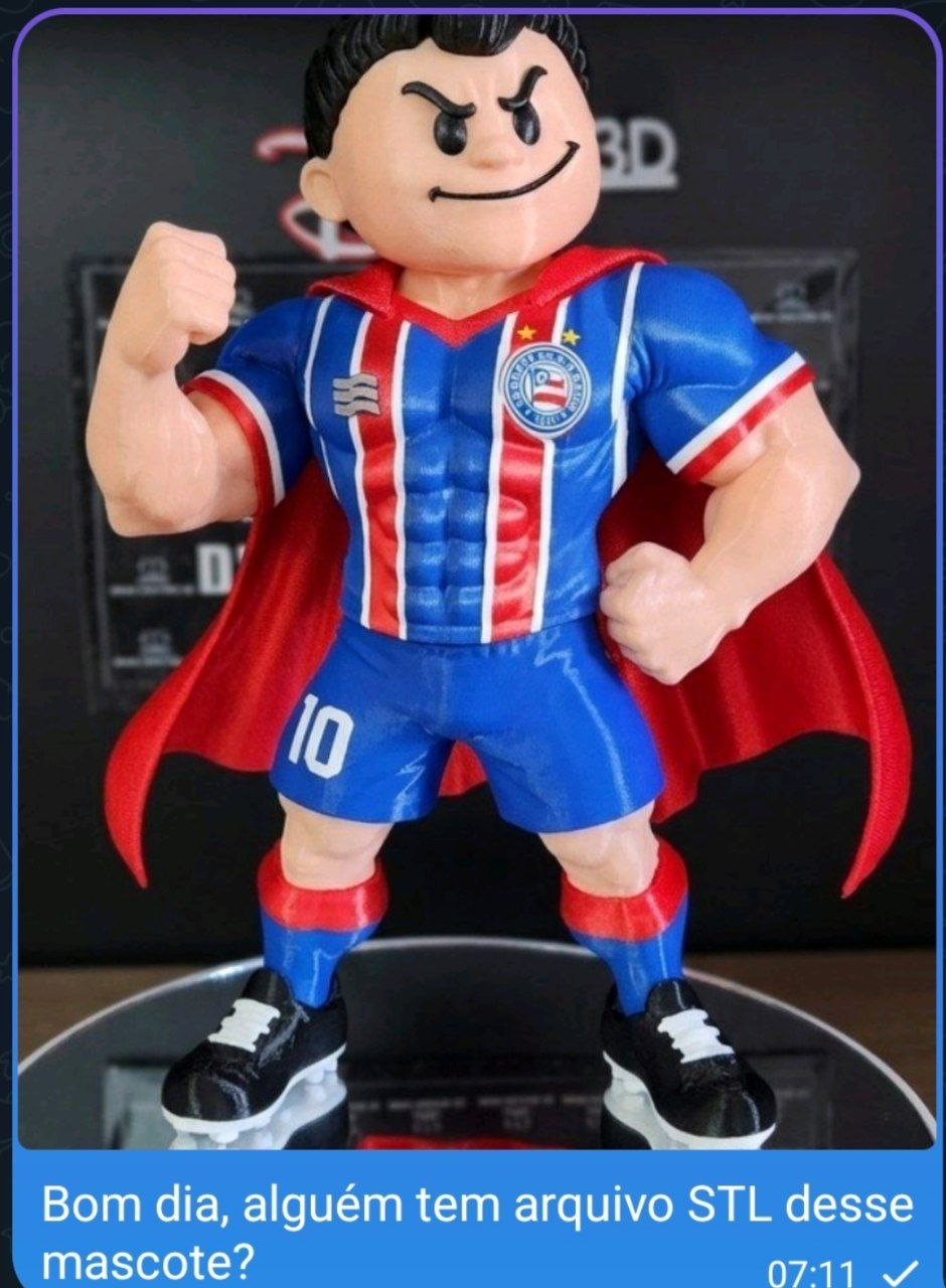 Mascote BAHIA TOTALMENTE SEM AMS