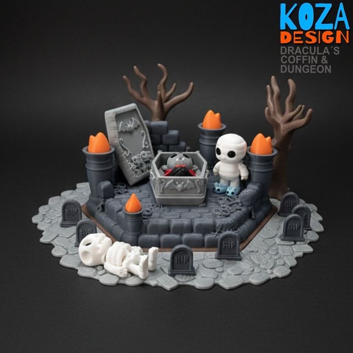 KOZA DRACULAS COFFIN AND DUNGEON