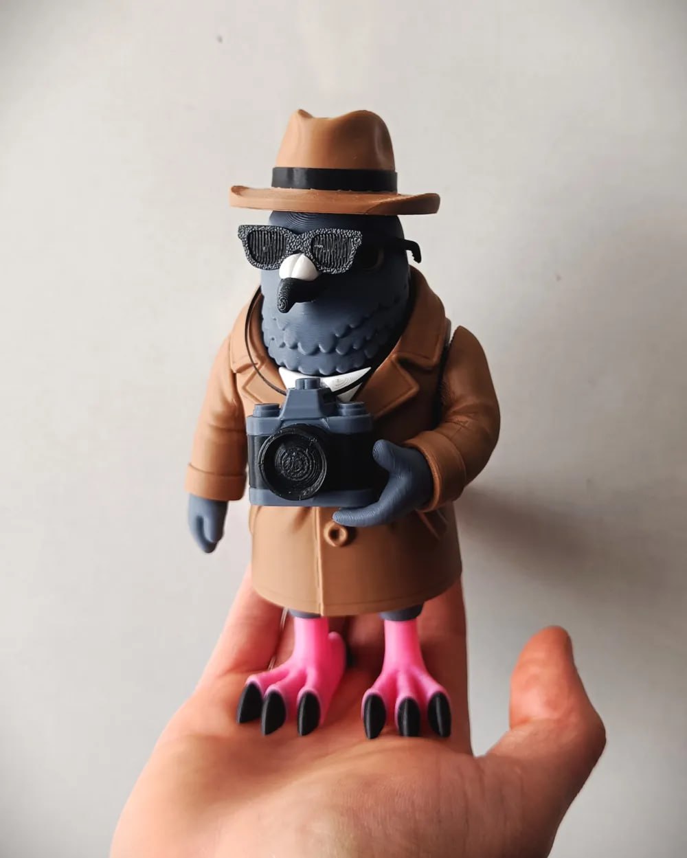 Spioniro Golubiro Articulated Toy Stls