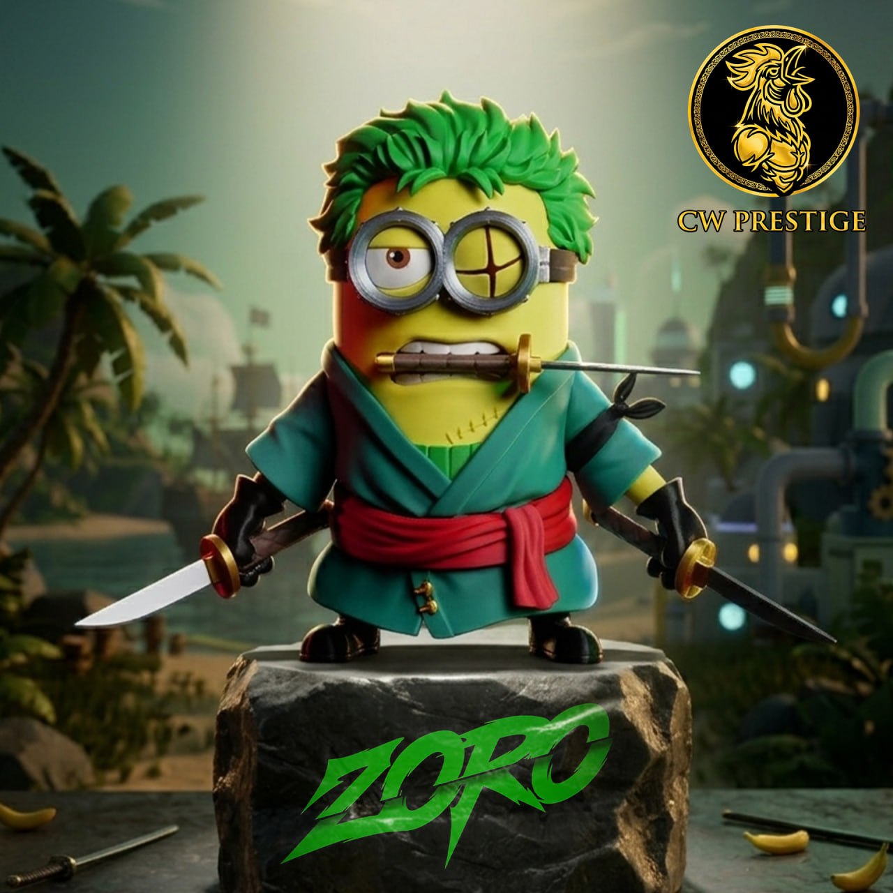 Minion As Zoro