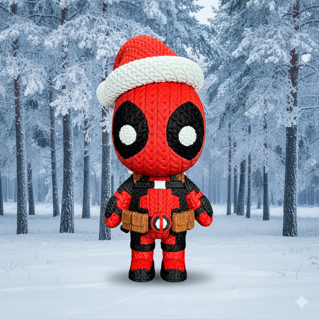 Deadpool Knitted Multipart