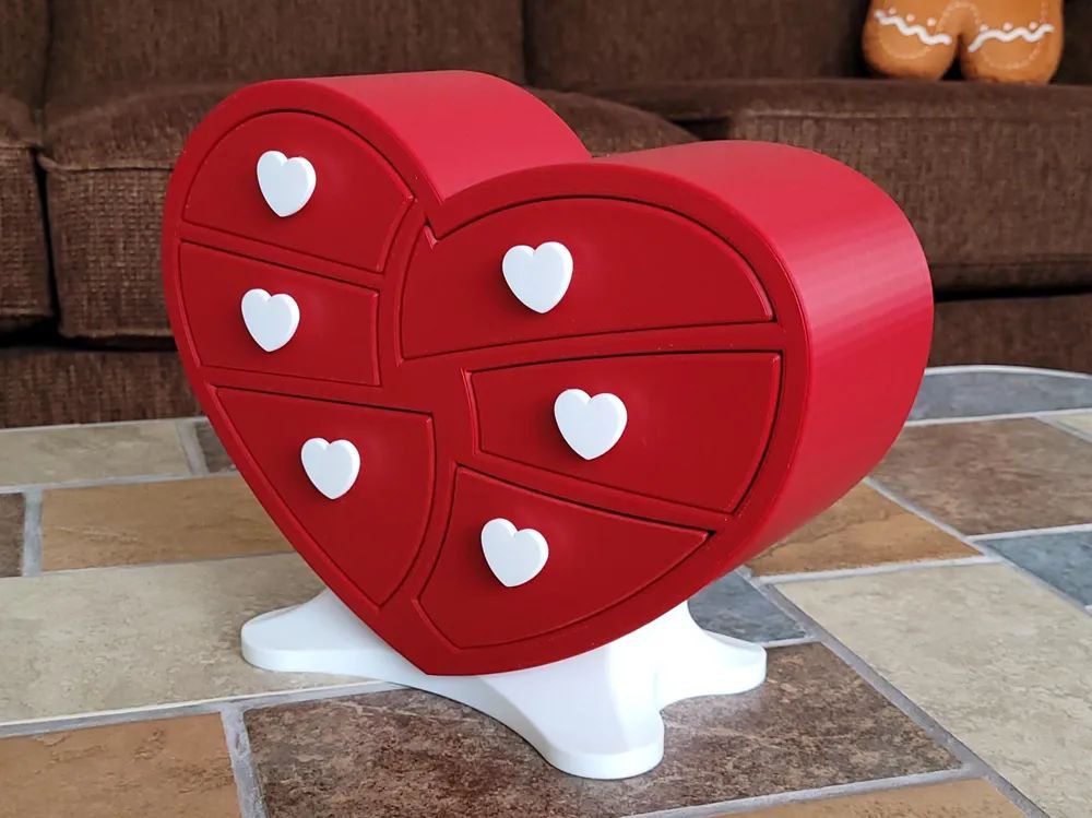 Valentine Heart Jewelry Box Body
