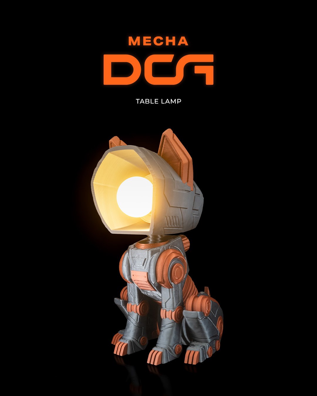 Mecha Dog Table Lamp 74fbfac8b2